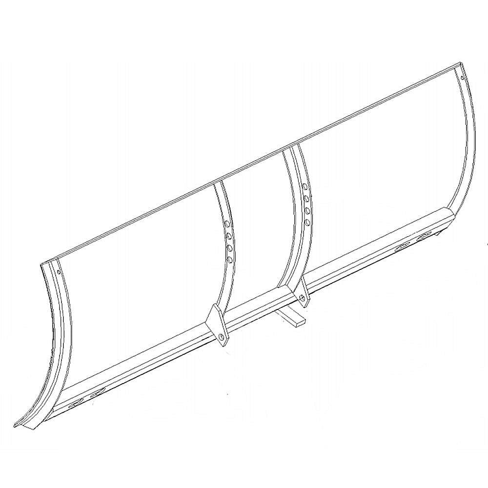 Part #78-1330-03, Lawn Tractor 48-In Snow Blade Attachment Blade