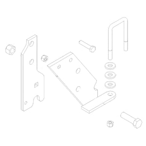 Lawn Tractor Snow Blade Attachment Adapter Kit 92-6833