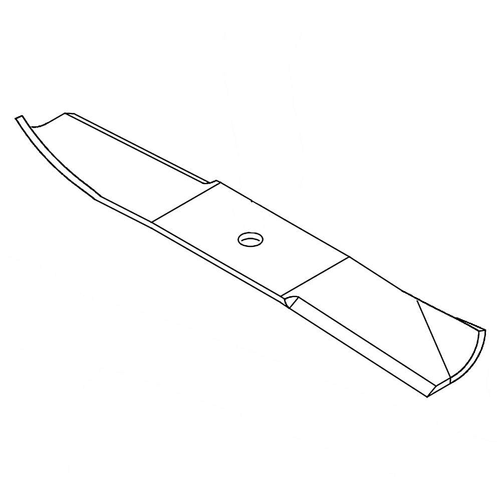 Part #92-7952-03, Lawn Tractor 44-In Deck Mulching Blade / 29.00 x 2.75 x 0.30