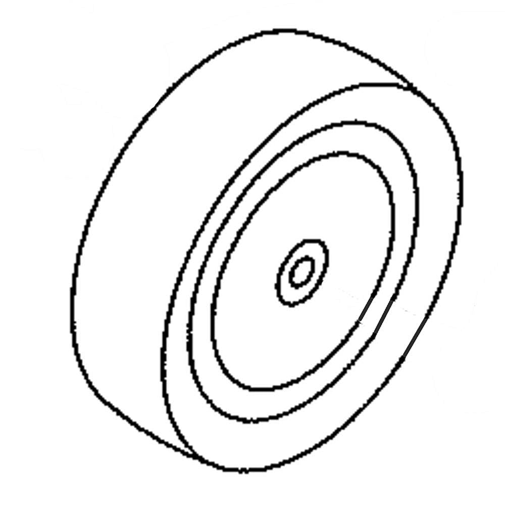 Part #92-9591, Toro Lawn Mower Wheel Assembly