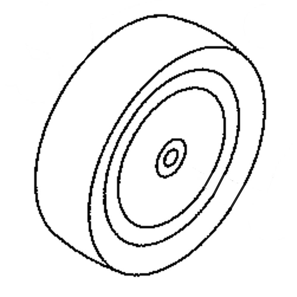 Part #92-9592, Lawn Mower Wheel Assembly