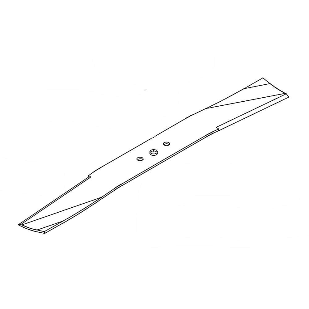 Part #93-3953-03, Lawn Mower 18-In Deck Mulching Blade