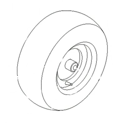 Lawn Tractor Wheel Assembly undefined