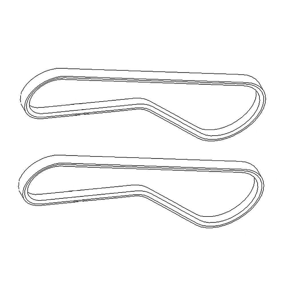 Part #94-4608, Lawn Tractor Pto Drive Belt Set