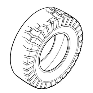 Lawn Tractor Tire, 16 X 6-1/2-in 9792
