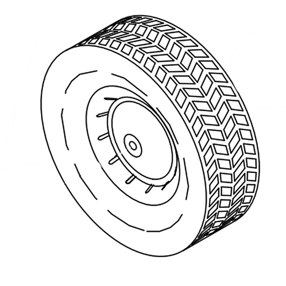 Part #98-2518, Lawn & Garden Equipment Wheel