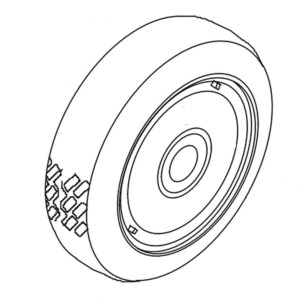 Part #98-7130, Lawn Mower Wheel Assembly