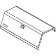 Lid for Kenmore 141153373 - Part P00117336A