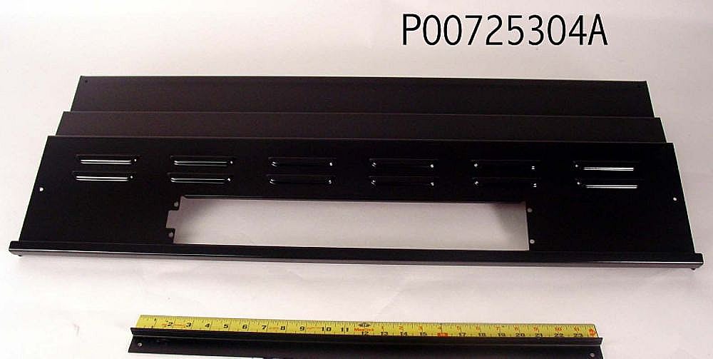 Gas Grill Burner Box Panel, Rear