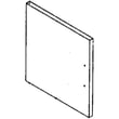 Door for Kenmore 14115337 - Part P04301010A