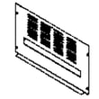 Burner Window Shield for Kenmore Elite 14116684 - Part P06906013C