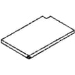 Cart Panel for Kenmore 14116671 - Part P07512007D