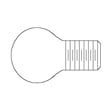 Gas Grill Thumb Screw for Kenmore Elite 14117674800 - Part S196G04084