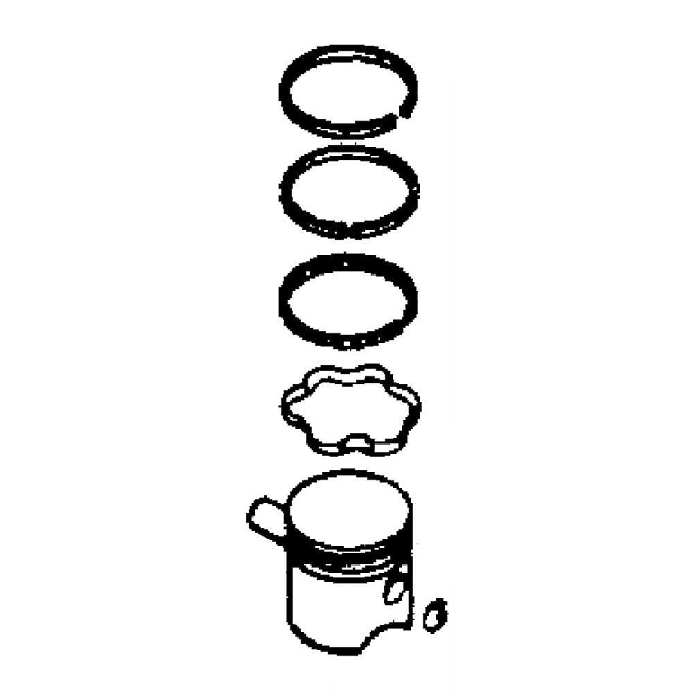 Part #34516, Generac Piston / 4.00 x 3.56 x 3.56