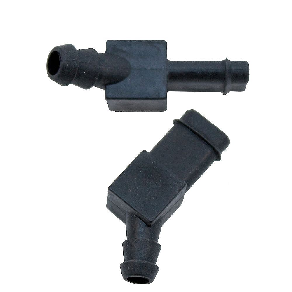 Part #36694, Lawn & Garden Equipment Engine Breather Tube Elbow / 2.50 x 1.50 x 0.75