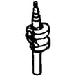 Crankshaft for Craftsman 143014500 - Part 37527