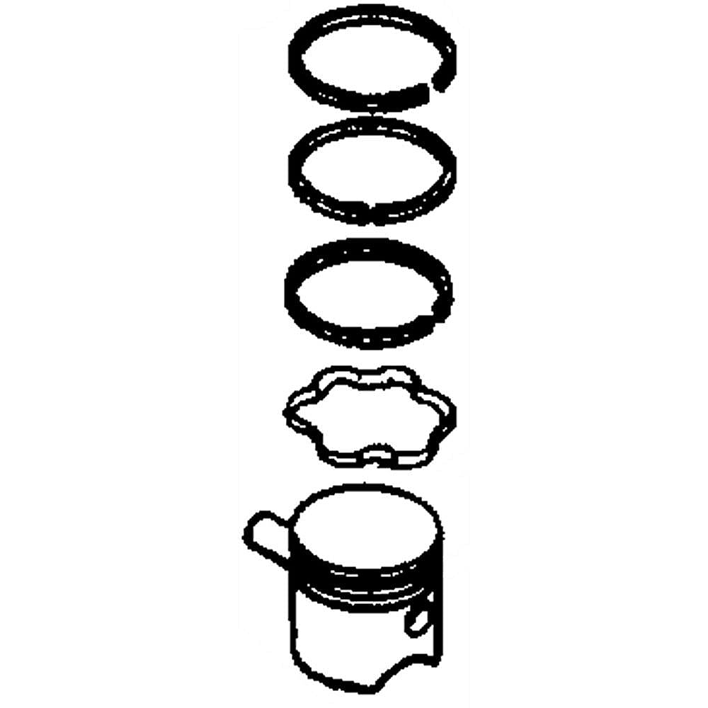 Part #40020, Lawn & Garden Equipment Engine Piston And Ring Kit / 4.00 x 3.50 x 3.50