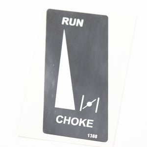 Choke Decal 550239