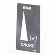 Choke Decal for Tecumseh TC300-3173G - Part 550239