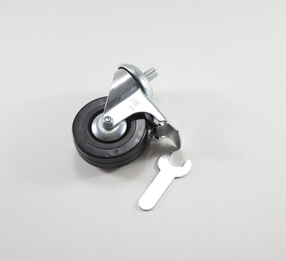 Kenmore Part #40700100, Gas Grill Caster Wheel And Brake | 4.75 x 2.00 x 4.50