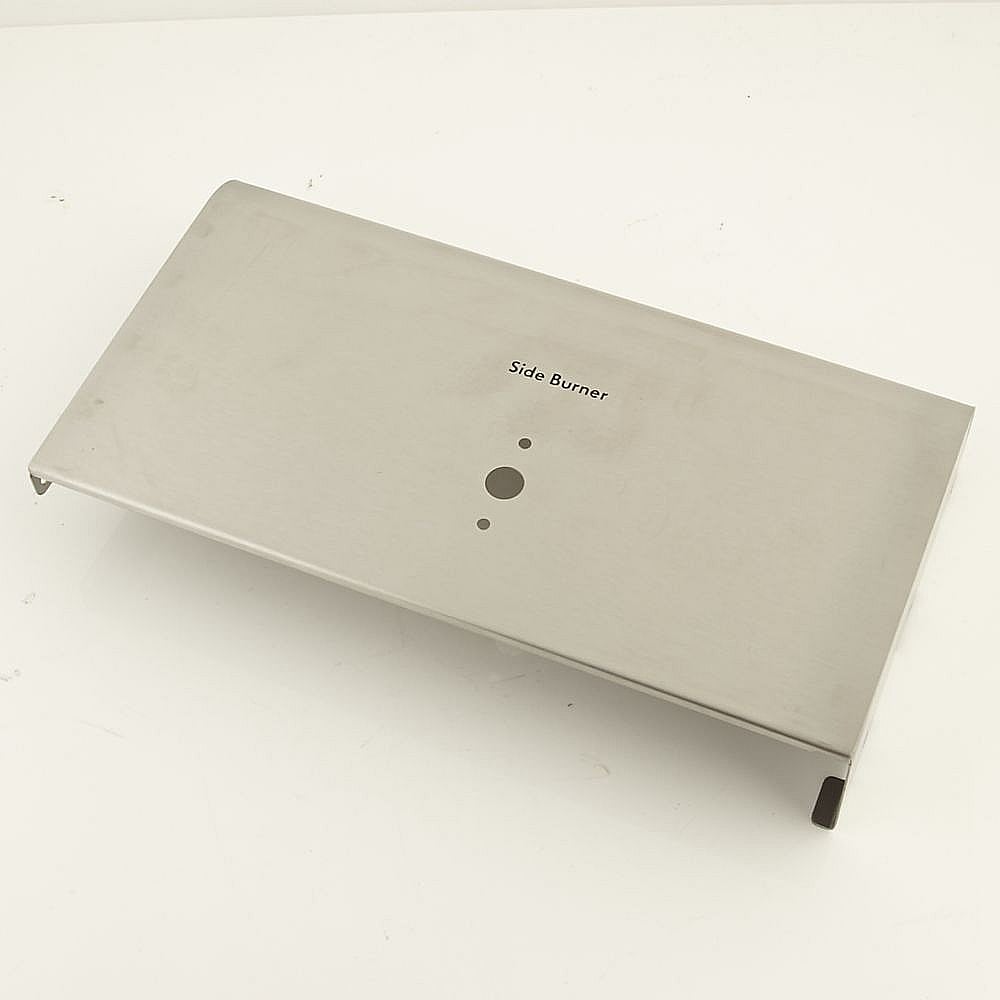 Part #61200047, Gas Grill Side Shelf Front Panel, Right