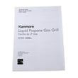 Gas Grill Owner's Manual for Kenmore 14820125510 - Part RB2818TN-MANUAL