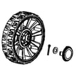 Front Wheel Assembly (170mm) (includes Keys 10b & 14a) for Craftsman 15198834 - Part 111198113