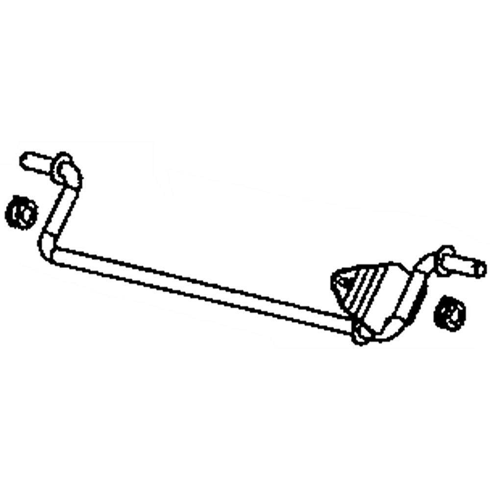 Part #111198124, Rear Axle Assembly