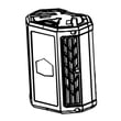 Lawn & Garden Equipment Battery Pack, 60-volt for Craftsman CLMFT6018S - Part 98838