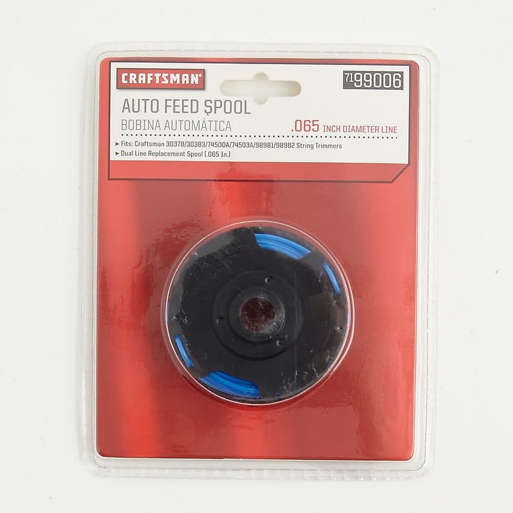 Eyoloty 71-99006 Weed Eater Spools Compatible with Craftsman 71-30378 71-30383 71-98981 71-98982 0.065 inch Dual Line Auto Feed Replacement Spool 