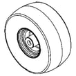 Wheel Asm-ti for Craftsman 247887360 - Part 00021983