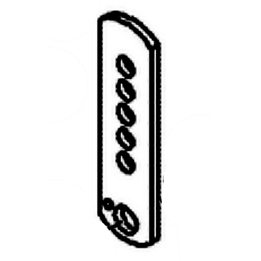 Part #12650-0637, Lawn Tractor Deck Roller Bracket (Replaces 12650)
