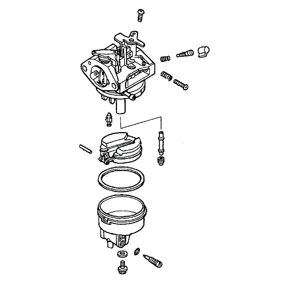 Part #16100-Z0J-013, Lawn & Garden Equipment Engine Carburetor