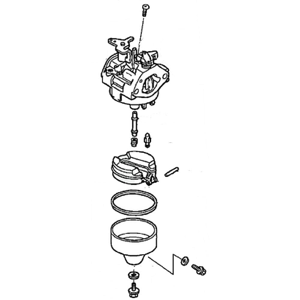 Part #16100-Z0L-864, Lawn & Garden Equipment Engine Carburetor