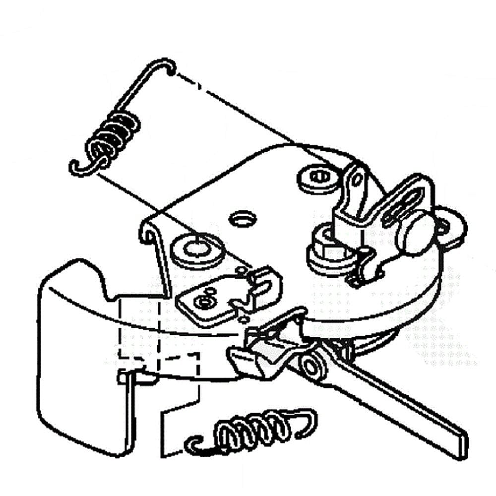 Part #16610-Z2D-802, Lawn & Garden Equipment Engine Choke Lever