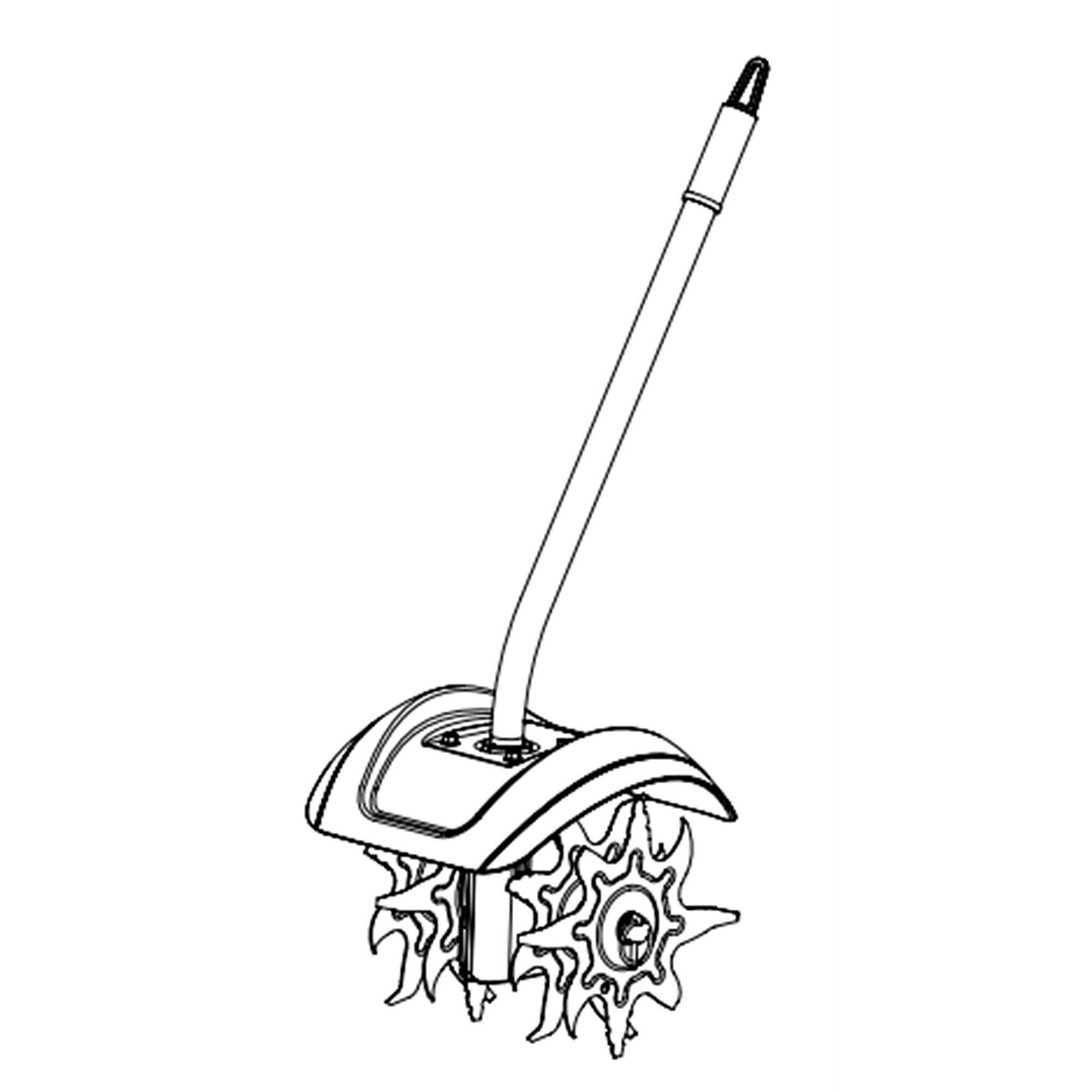 Part #41Ajgc-C799, Line Trimmer Cultivator Attachment