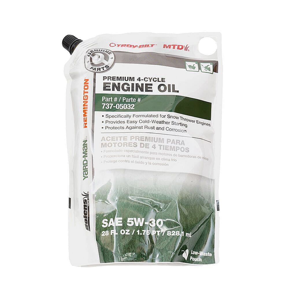 Snowblower Engine Oil, SAE 5W30, 28oz 490000M020 parts Sears