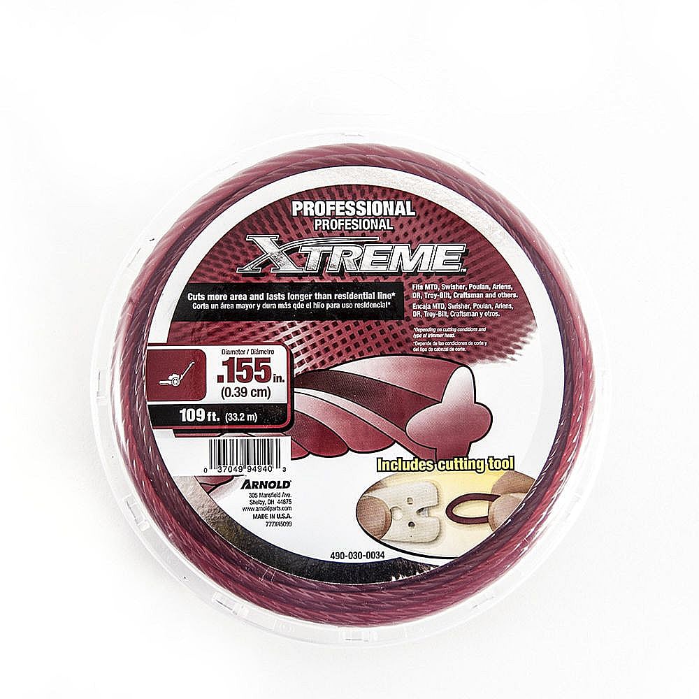Part #490-030-0034, Line Trimmer Cutting Line