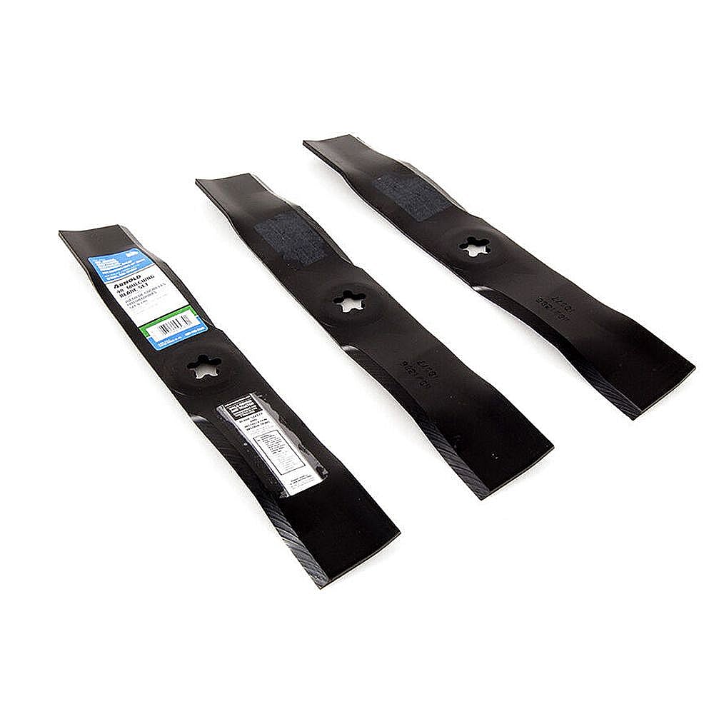 Photo of Part #490-110-0148, Lawn Tractor 48-In Deck Mulching Blade Set from Repair Parts Direct