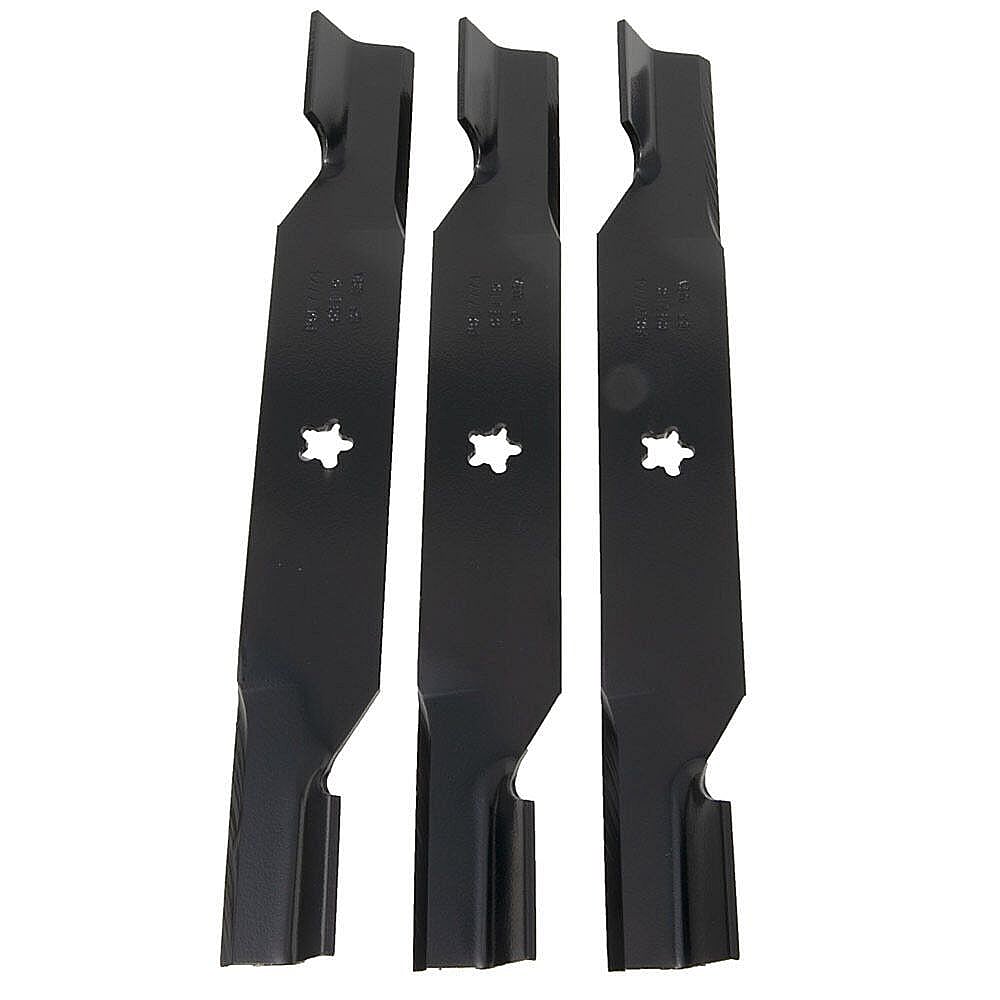 Part #490-110-0150, Lawn Tractor 54-In Deck High-Lift Blade Set