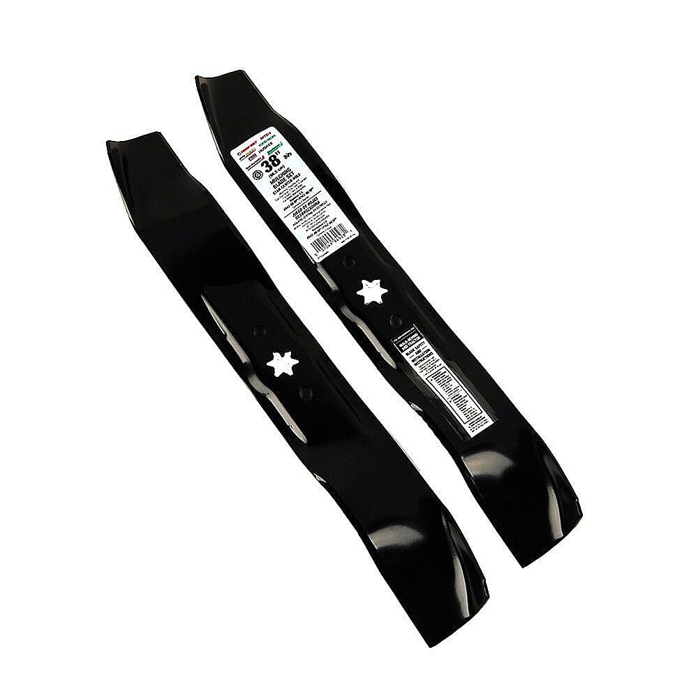 Photo of Part #490-110-M114, Lawn Tractor 38-In Deck 3-In-1 Blade Set | 26.00 x 3.50 x 2.00 from Repair Parts Direct