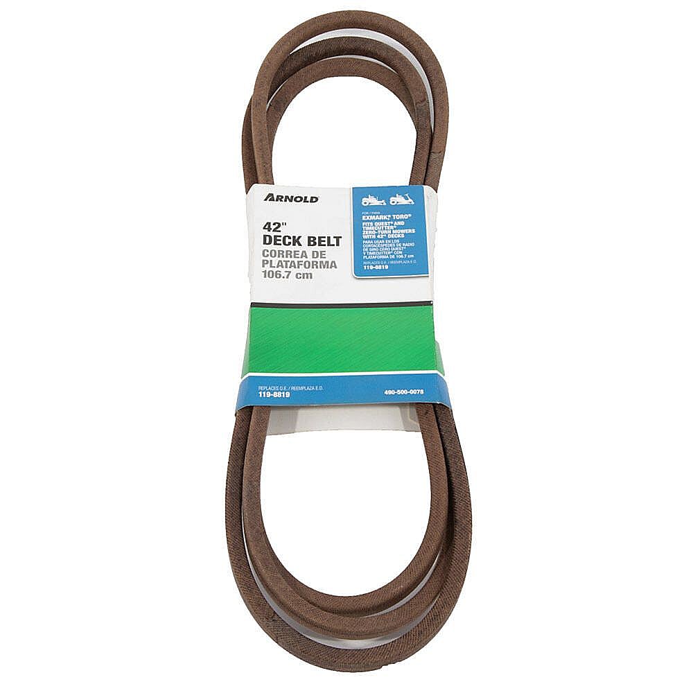 Photo of Part #490-500-0078, Lawn Tractor Blade Drive Belt from Repair Parts Direct