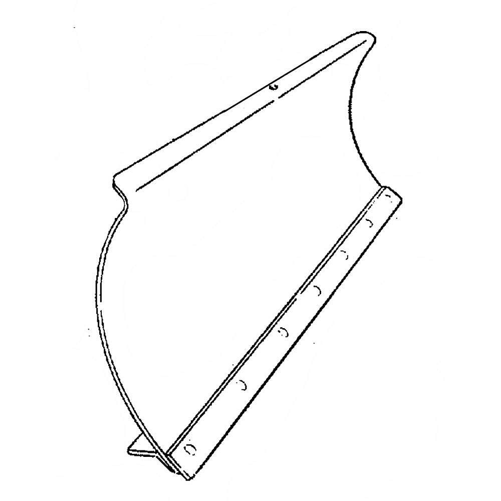 Part #603-0265-4021, Lawn Tractor 42-In Dozer Blade Attachment Blade
