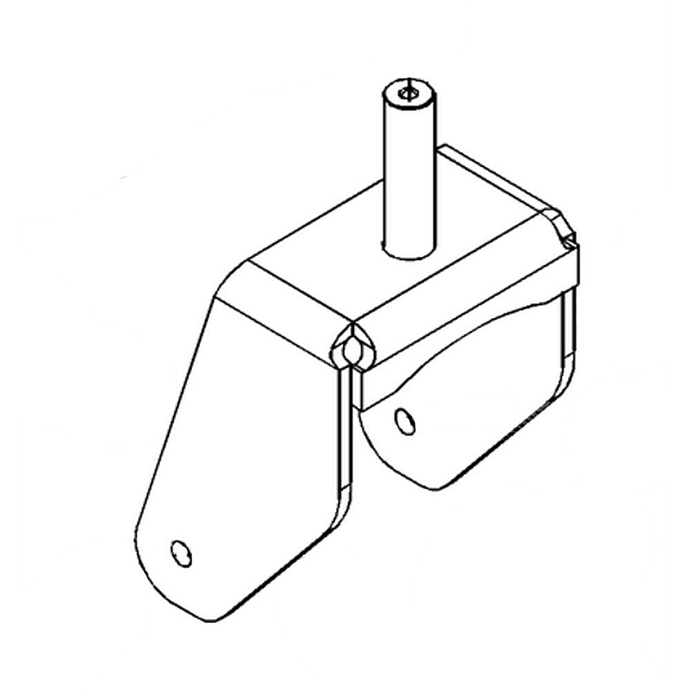Part #603-04370A-0691, Craftsman Lawn Mower Bracket Assembly