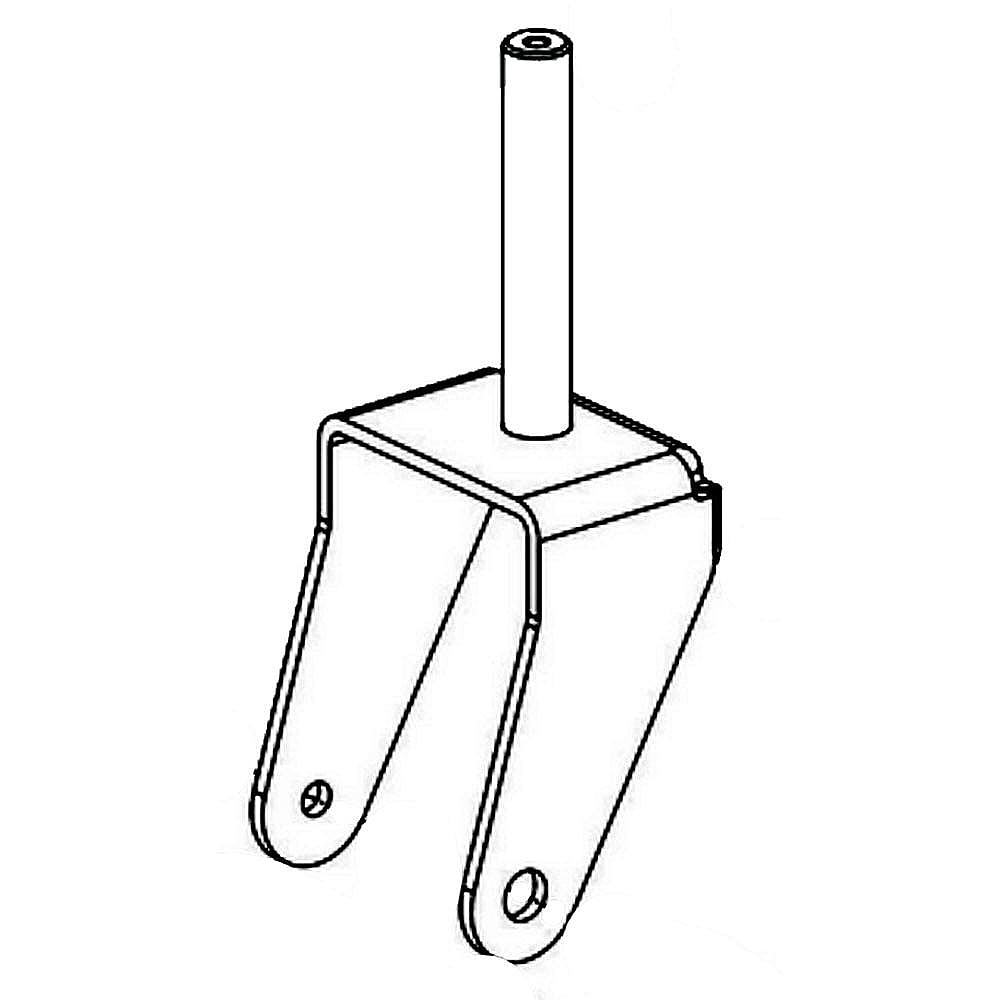 Part #603-05057D-0662, Yoke-Caster