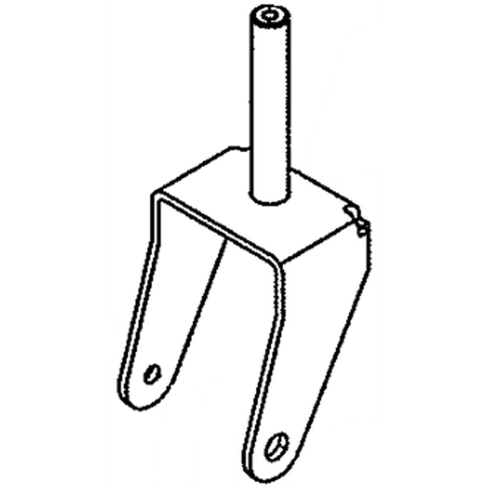 Part #603-05058C, Mtd Yoke-Caster