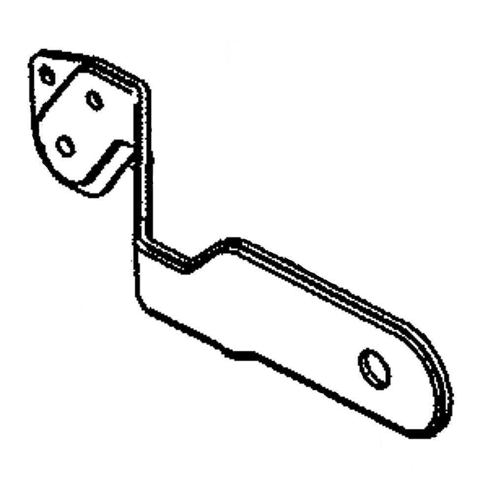 Part #603-05107B-0637, Lawn Tractor Deck Lift Shaft Bracket, Right
