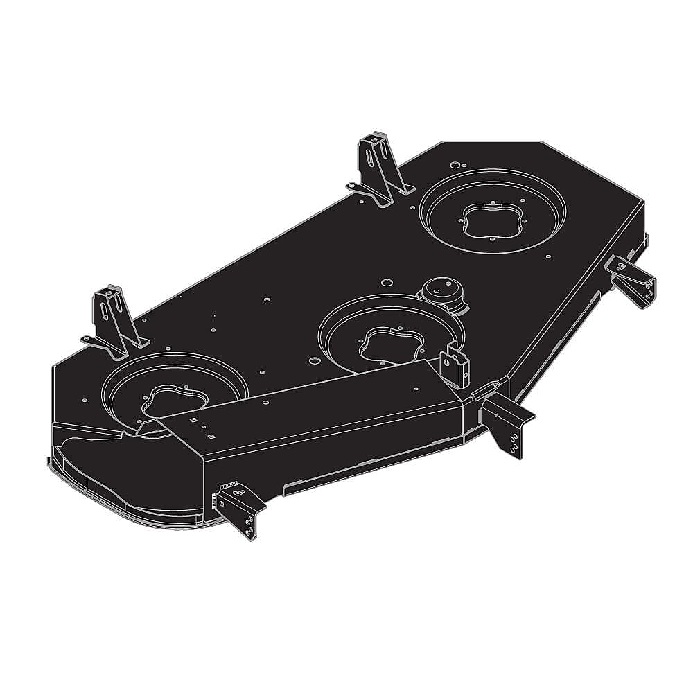 Part #603P05659A-0637, Lawn Tractor 50-In Deck Housing
