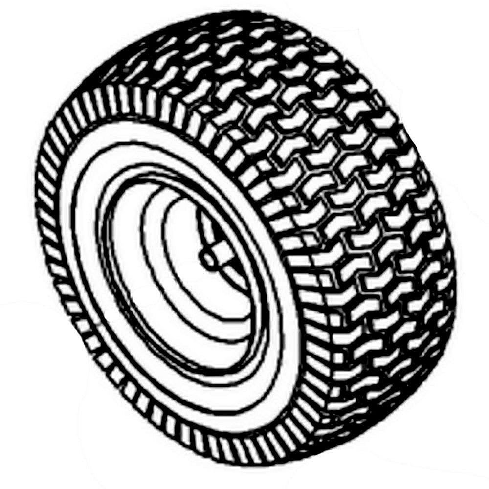 Part #634-0177, Wheel Assembly