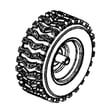 Complete Wheel Assembly for Troybilt 31AE6S73063 - Part 634-04014